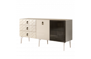 Комод для гостиной Богемия Фарфале (Bogemia Farfalle) БМКМ-4(Fa) [5][10]